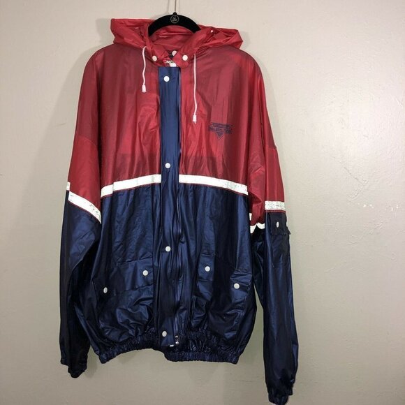 NELSON RIGG Cascade Motorcycle Rain Hooded Jacket Sz Large - Picture 2 of 11